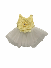 Yellow Flower Girl BabyFrock