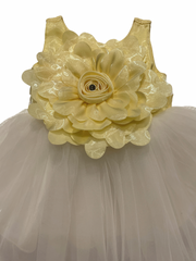 Yellow Flower Girl BabyFrock